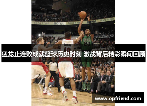猛龙止连败成就篮球历史时刻 激战背后精彩瞬间回顾